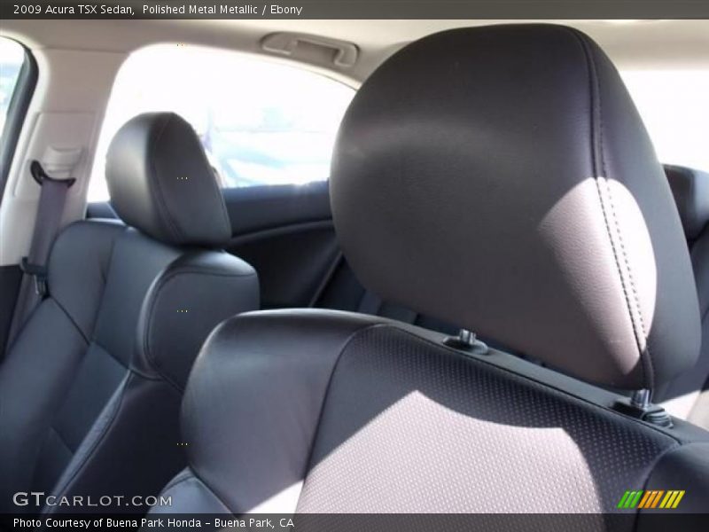 Polished Metal Metallic / Ebony 2009 Acura TSX Sedan