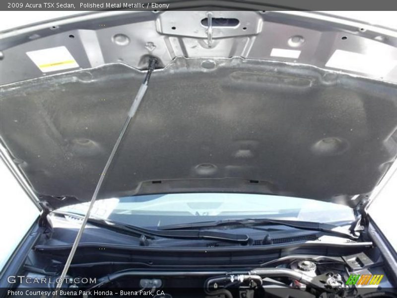 Polished Metal Metallic / Ebony 2009 Acura TSX Sedan