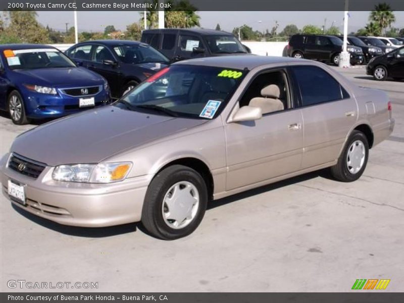 Cashmere Beige Metallic / Oak 2000 Toyota Camry CE