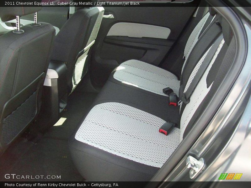Cyber Gray Metallic / Light Titanium/Jet Black 2011 Chevrolet Equinox LS