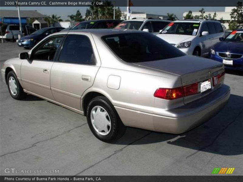 Cashmere Beige Metallic / Oak 2000 Toyota Camry CE