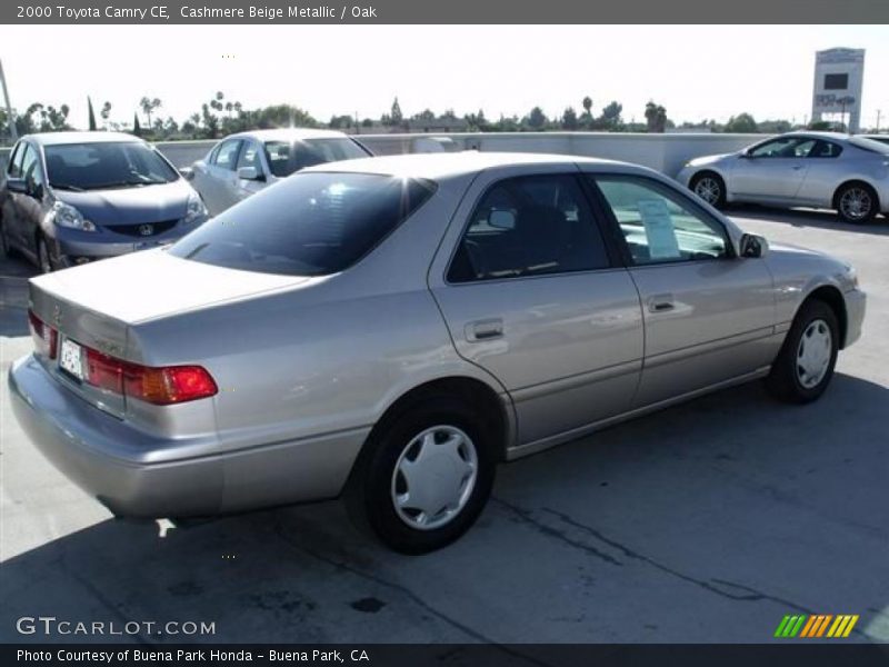 Cashmere Beige Metallic / Oak 2000 Toyota Camry CE