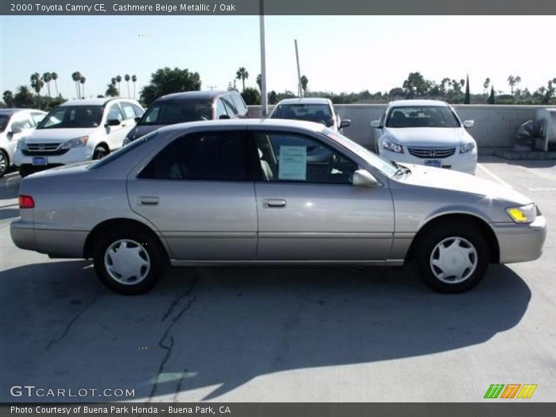 Cashmere Beige Metallic / Oak 2000 Toyota Camry CE