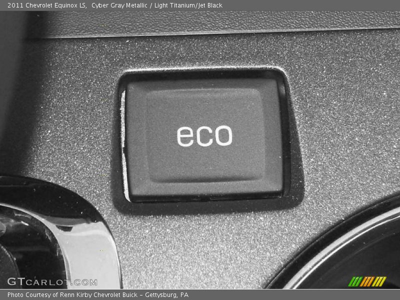 Cyber Gray Metallic / Light Titanium/Jet Black 2011 Chevrolet Equinox LS