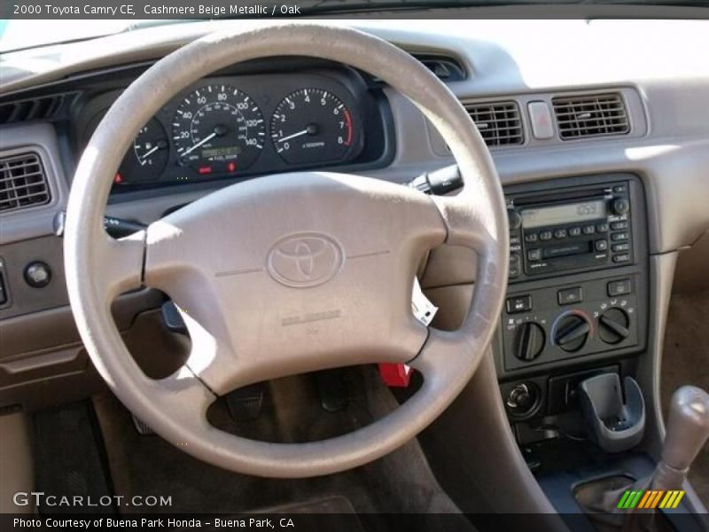Cashmere Beige Metallic / Oak 2000 Toyota Camry CE