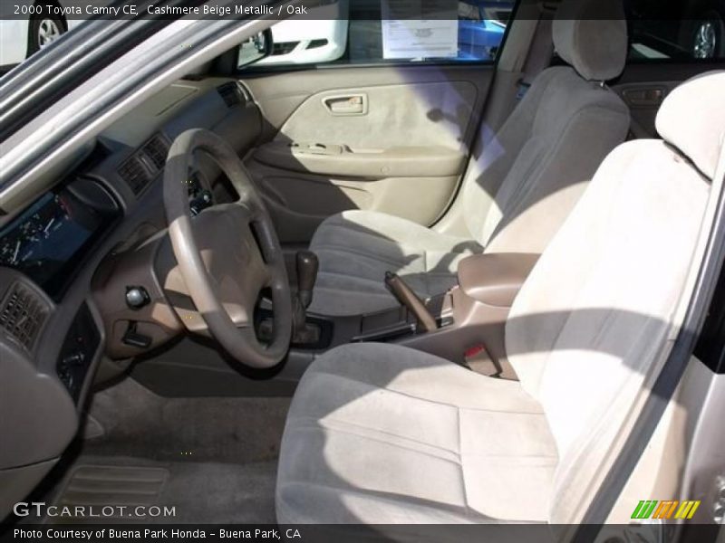 Cashmere Beige Metallic / Oak 2000 Toyota Camry CE
