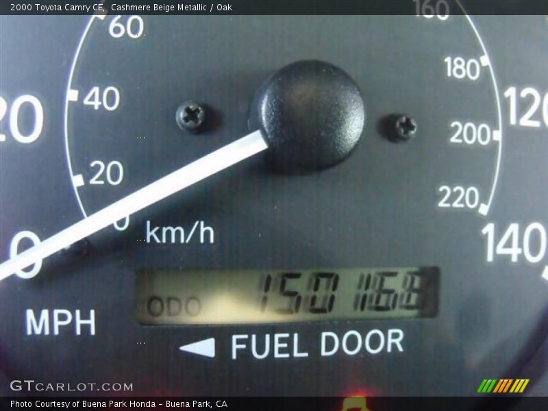 Cashmere Beige Metallic / Oak 2000 Toyota Camry CE