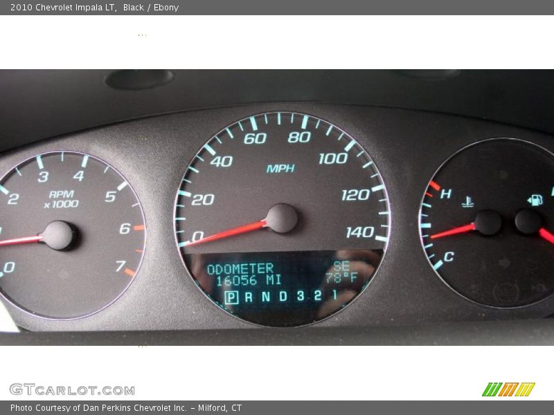 Black / Ebony 2010 Chevrolet Impala LT