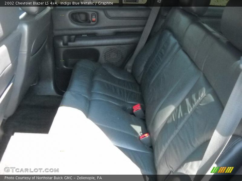 Indigo Blue Metallic / Graphite 2002 Chevrolet Blazer LS 4x4