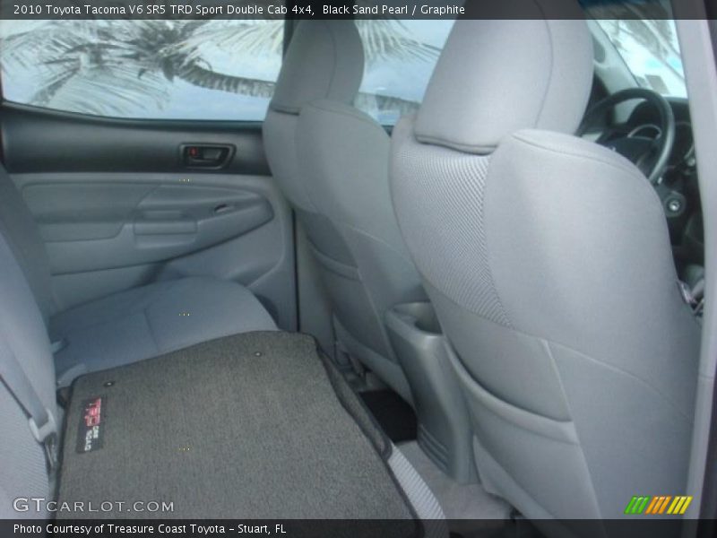 Black Sand Pearl / Graphite 2010 Toyota Tacoma V6 SR5 TRD Sport Double Cab 4x4