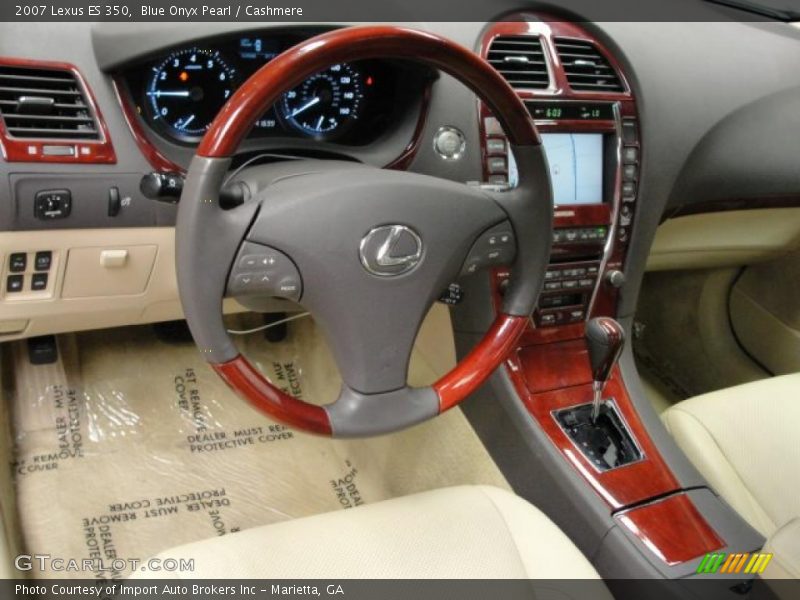 Blue Onyx Pearl / Cashmere 2007 Lexus ES 350
