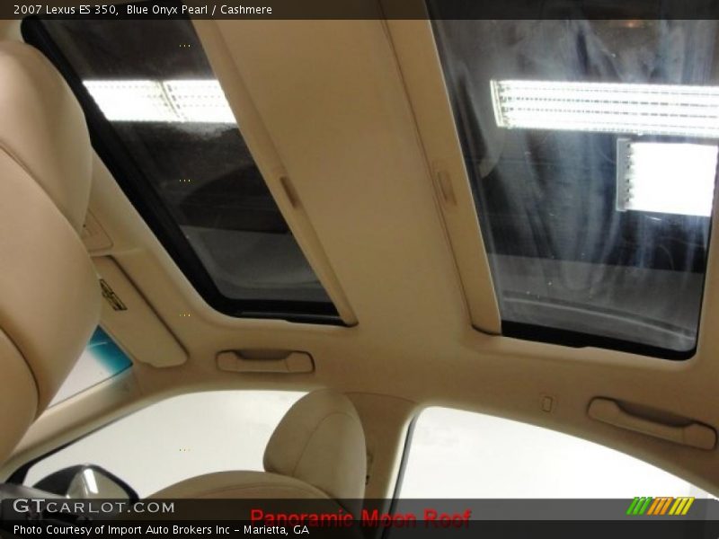 Blue Onyx Pearl / Cashmere 2007 Lexus ES 350