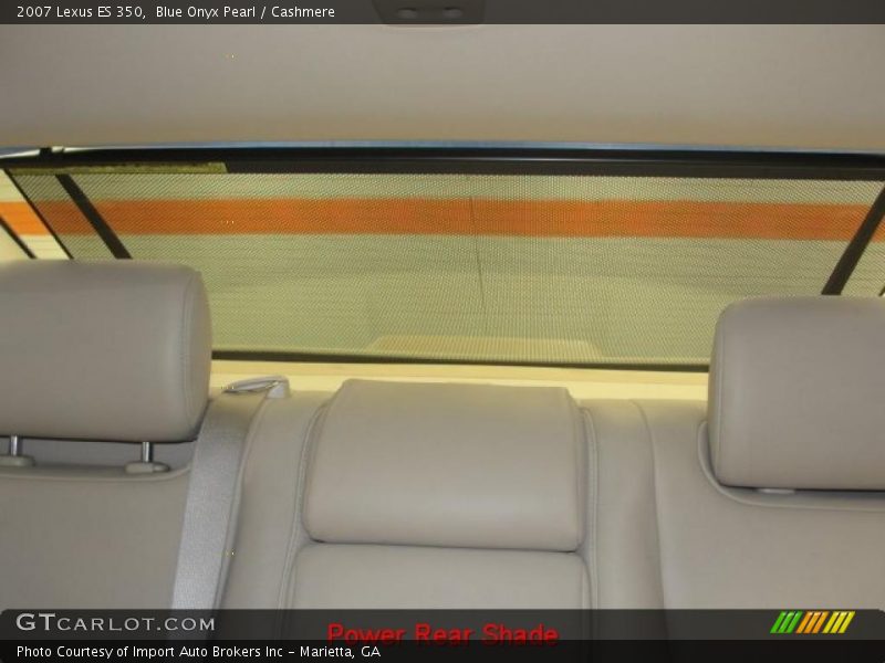 Blue Onyx Pearl / Cashmere 2007 Lexus ES 350