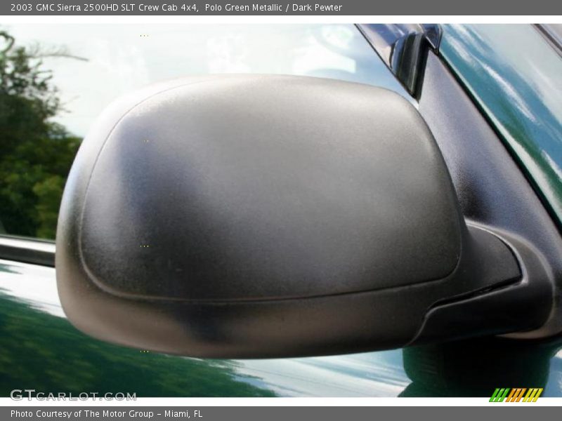 Polo Green Metallic / Dark Pewter 2003 GMC Sierra 2500HD SLT Crew Cab 4x4
