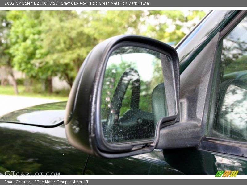 Polo Green Metallic / Dark Pewter 2003 GMC Sierra 2500HD SLT Crew Cab 4x4
