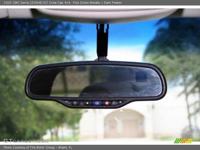 Polo Green Metallic / Dark Pewter 2003 GMC Sierra 2500HD SLT Crew Cab 4x4