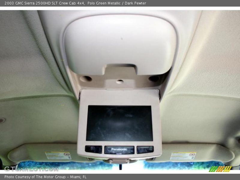 Polo Green Metallic / Dark Pewter 2003 GMC Sierra 2500HD SLT Crew Cab 4x4