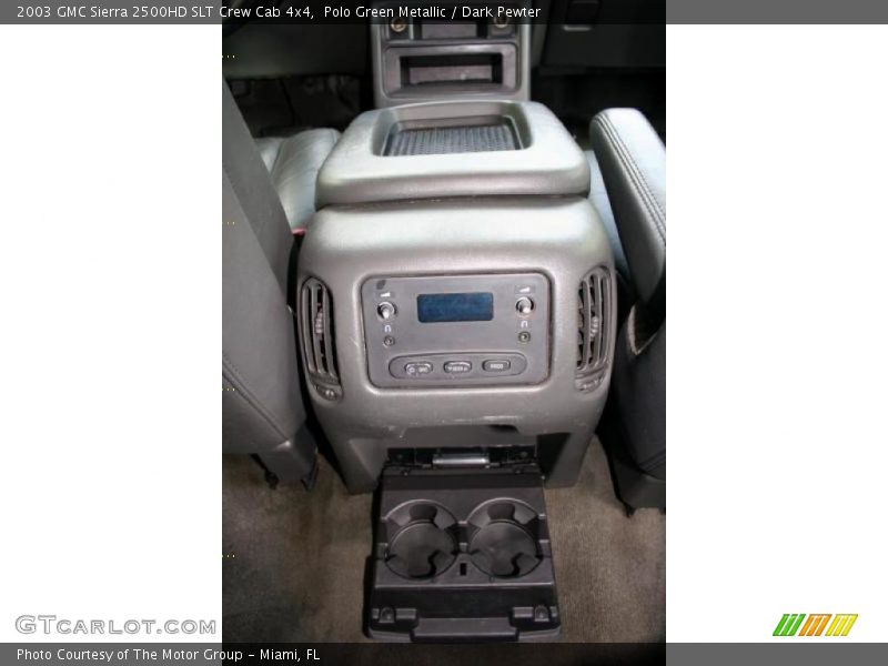Polo Green Metallic / Dark Pewter 2003 GMC Sierra 2500HD SLT Crew Cab 4x4