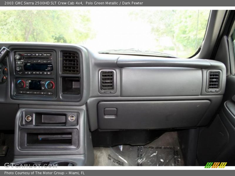 Polo Green Metallic / Dark Pewter 2003 GMC Sierra 2500HD SLT Crew Cab 4x4