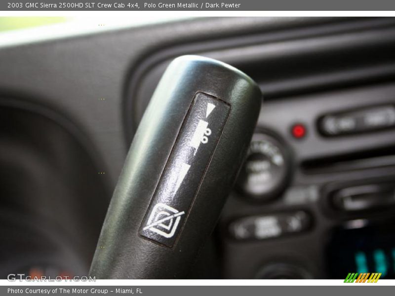 Polo Green Metallic / Dark Pewter 2003 GMC Sierra 2500HD SLT Crew Cab 4x4