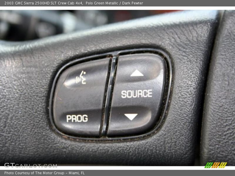 Polo Green Metallic / Dark Pewter 2003 GMC Sierra 2500HD SLT Crew Cab 4x4