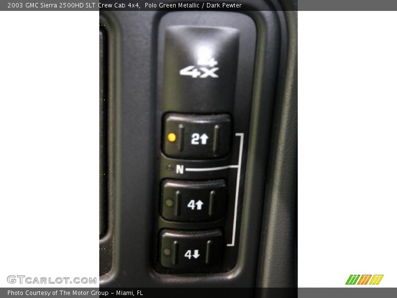 Polo Green Metallic / Dark Pewter 2003 GMC Sierra 2500HD SLT Crew Cab 4x4