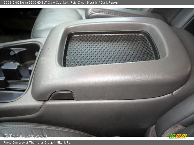 Polo Green Metallic / Dark Pewter 2003 GMC Sierra 2500HD SLT Crew Cab 4x4
