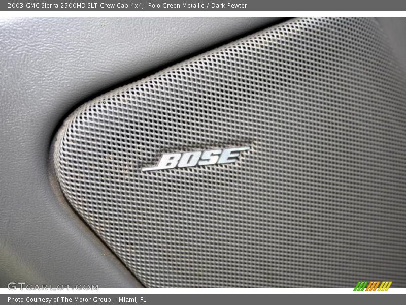 Polo Green Metallic / Dark Pewter 2003 GMC Sierra 2500HD SLT Crew Cab 4x4