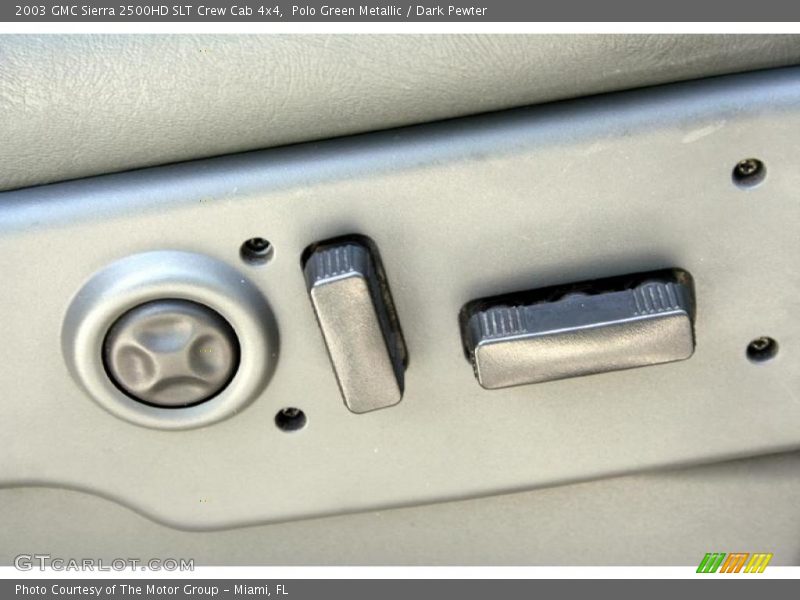 Polo Green Metallic / Dark Pewter 2003 GMC Sierra 2500HD SLT Crew Cab 4x4