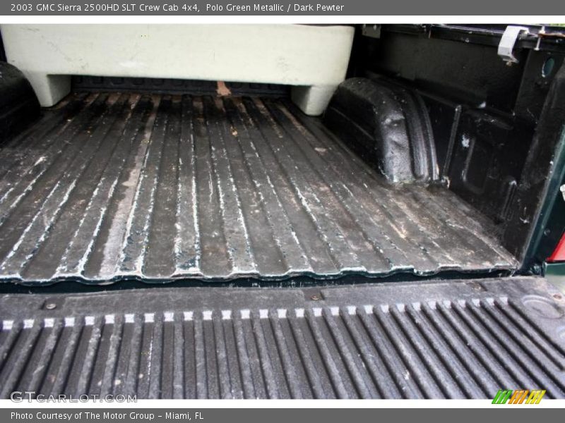 Polo Green Metallic / Dark Pewter 2003 GMC Sierra 2500HD SLT Crew Cab 4x4