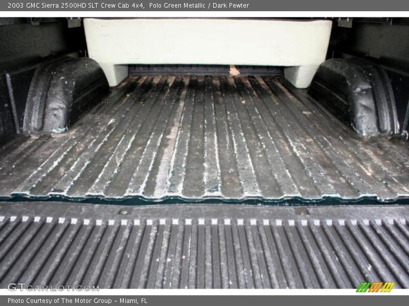 Polo Green Metallic / Dark Pewter 2003 GMC Sierra 2500HD SLT Crew Cab 4x4