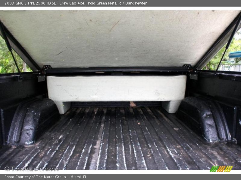 Polo Green Metallic / Dark Pewter 2003 GMC Sierra 2500HD SLT Crew Cab 4x4
