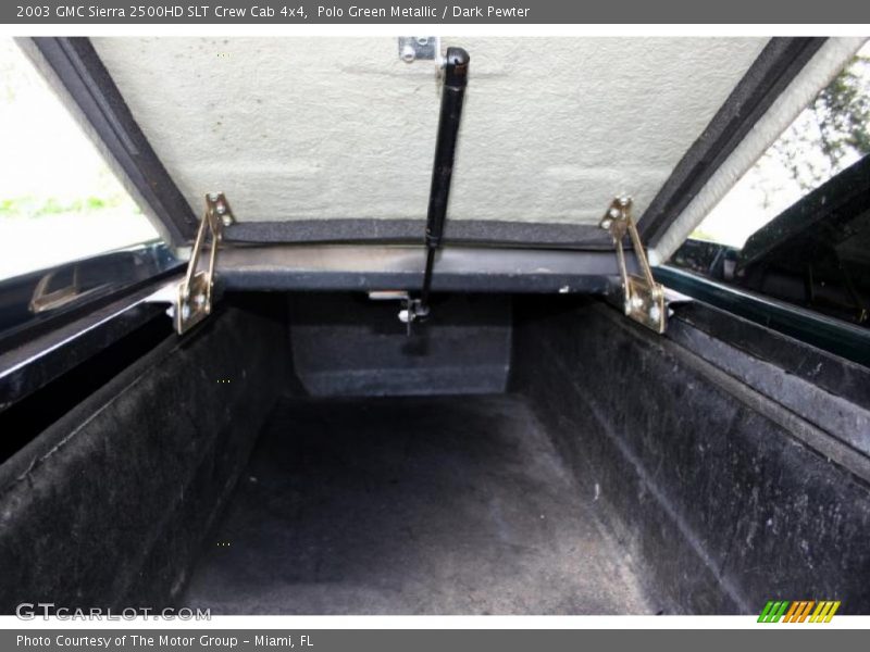 Polo Green Metallic / Dark Pewter 2003 GMC Sierra 2500HD SLT Crew Cab 4x4
