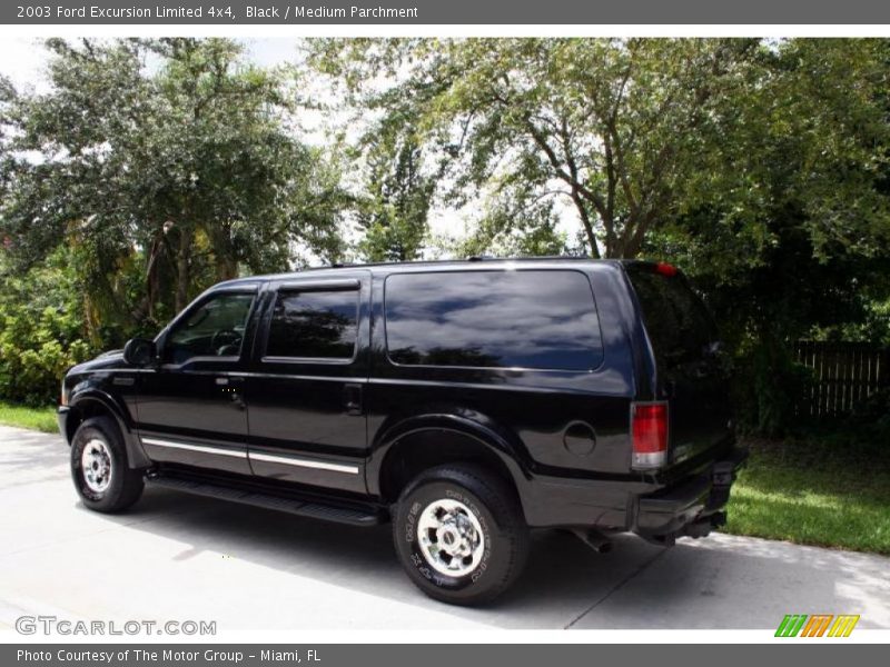 Black / Medium Parchment 2003 Ford Excursion Limited 4x4