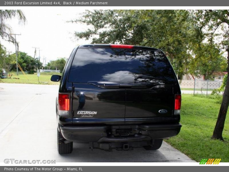 Black / Medium Parchment 2003 Ford Excursion Limited 4x4
