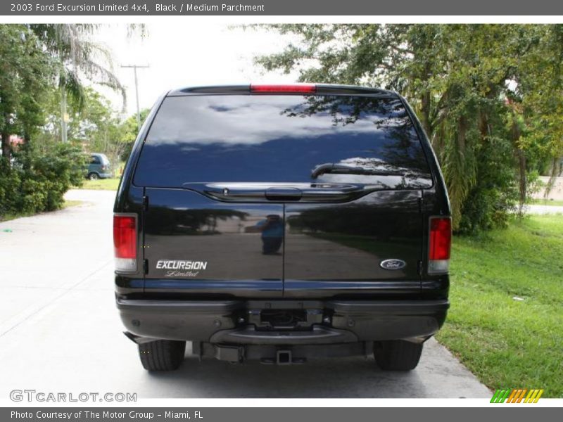 Black / Medium Parchment 2003 Ford Excursion Limited 4x4