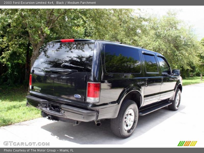Black / Medium Parchment 2003 Ford Excursion Limited 4x4