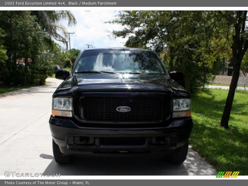 Black / Medium Parchment 2003 Ford Excursion Limited 4x4
