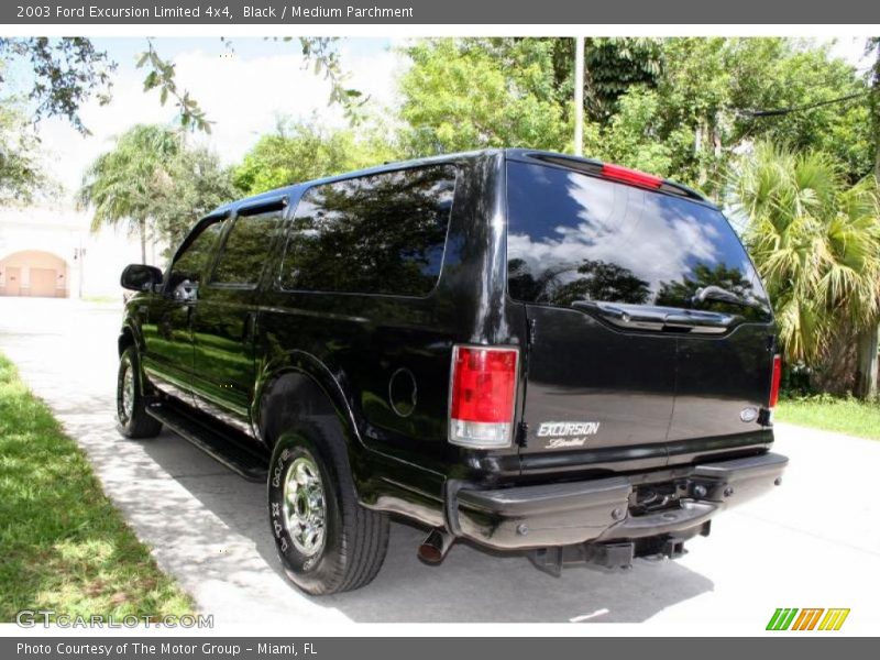 Black / Medium Parchment 2003 Ford Excursion Limited 4x4