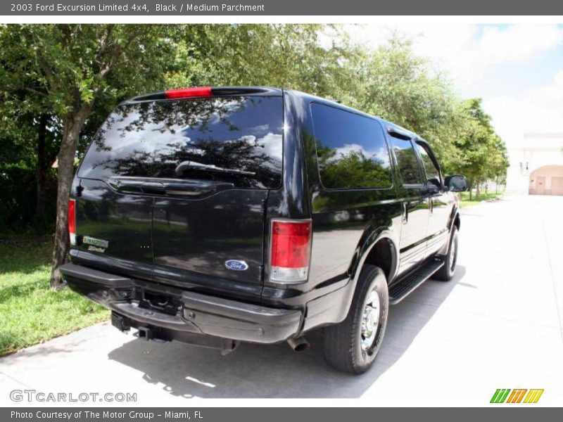 Black / Medium Parchment 2003 Ford Excursion Limited 4x4