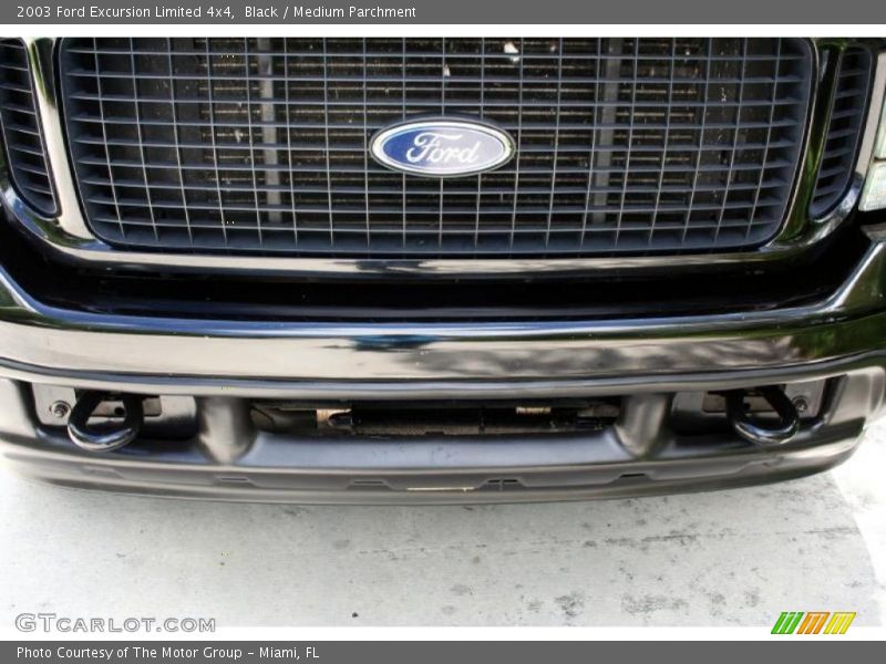 Black / Medium Parchment 2003 Ford Excursion Limited 4x4