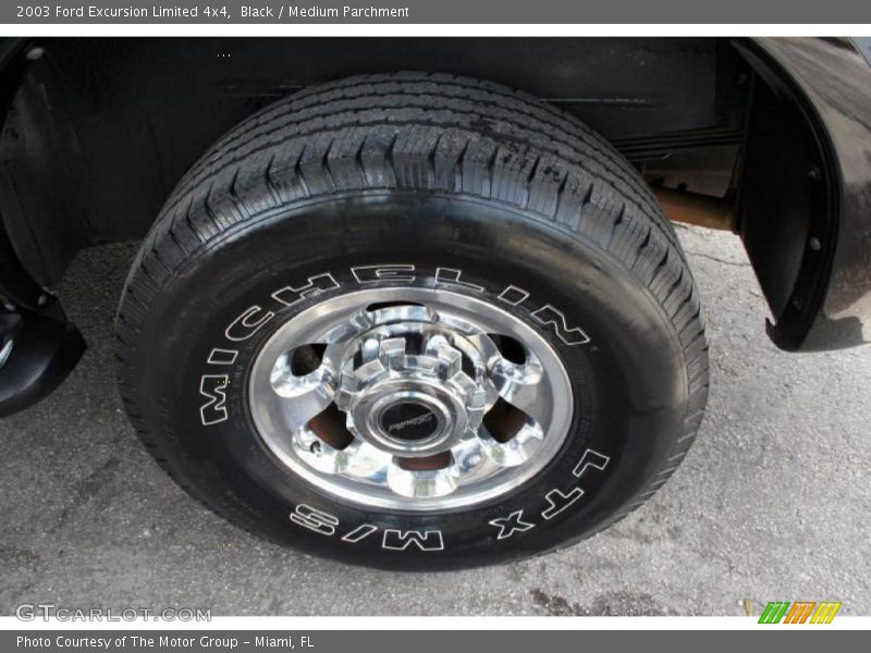 Black / Medium Parchment 2003 Ford Excursion Limited 4x4