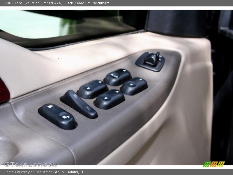 Black / Medium Parchment 2003 Ford Excursion Limited 4x4