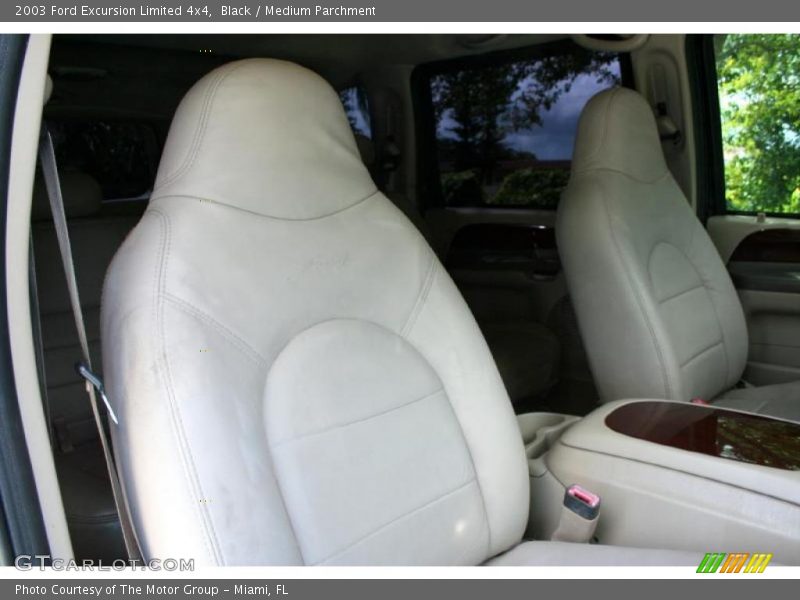 Black / Medium Parchment 2003 Ford Excursion Limited 4x4