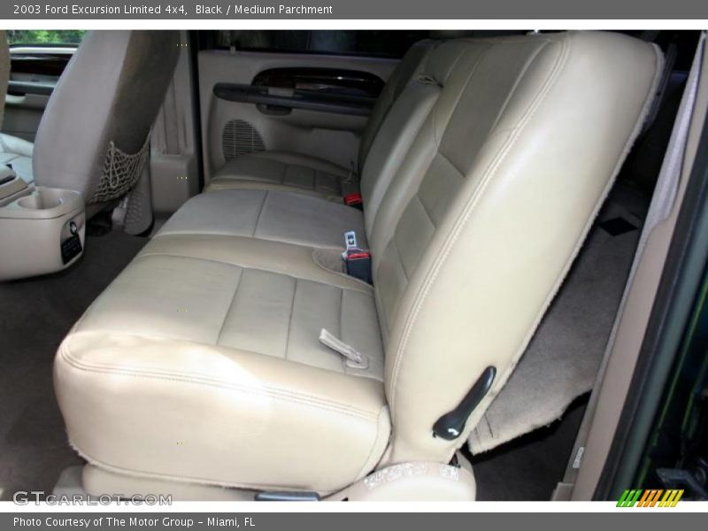 Black / Medium Parchment 2003 Ford Excursion Limited 4x4