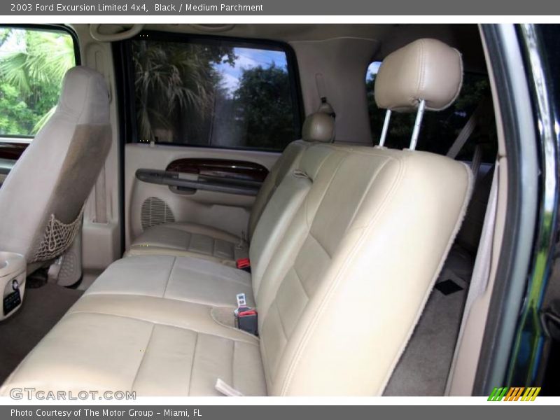 Black / Medium Parchment 2003 Ford Excursion Limited 4x4