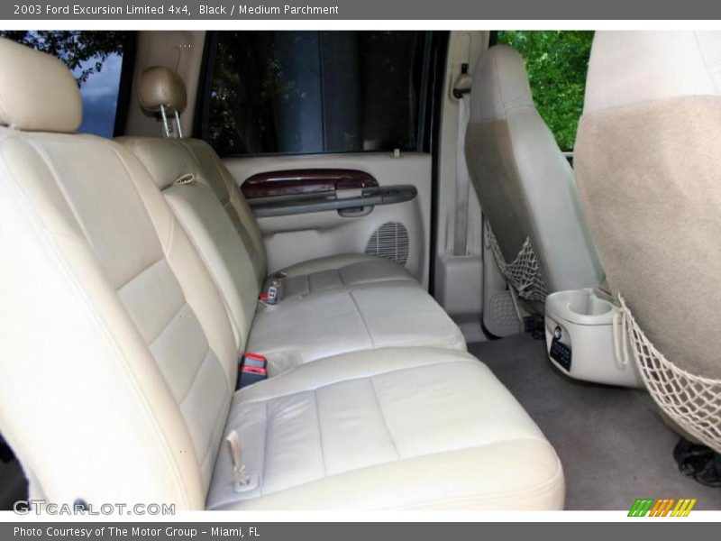 Black / Medium Parchment 2003 Ford Excursion Limited 4x4