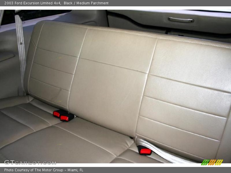 Black / Medium Parchment 2003 Ford Excursion Limited 4x4