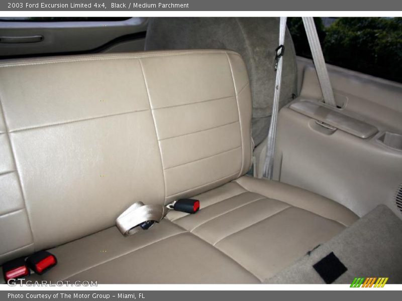 Black / Medium Parchment 2003 Ford Excursion Limited 4x4