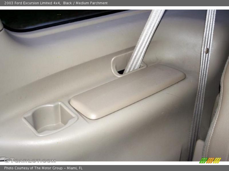 Black / Medium Parchment 2003 Ford Excursion Limited 4x4
